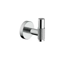 Handdoekhaak Grip Chroom met relief