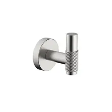 Handdoekhaak Grip Geborsteld Staal met reliëf