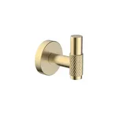 Handdoekhaak Grip Geborsteld Goud (PVD-Gecoat) met reliëf