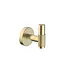Handdoekhaak Grip Geborsteld Goud (PVD-Gecoat) met reliëf