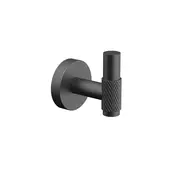 Handdoekhaak Grip Gunmetal (PVD-Gecoat) met reliëf