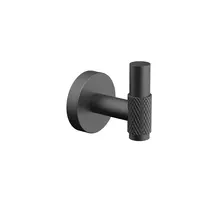 Handdoekhaak Grip Gunmetal (PVD-Gecoat) met reliëf