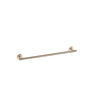 DutchLine Handdoekrek Grip Brons koper 60cm (PVD-gecoat) met reliëf