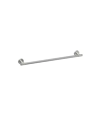 DutchLine Handdoekrek Grip Geborsteld Staal 60cm met reliëf