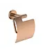 Toiletrolhouder met klep Grip Brons Koper (PVD-gecoat)