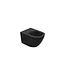 Hangtoilet Luccio Mat Zwart - excl. wc-bril