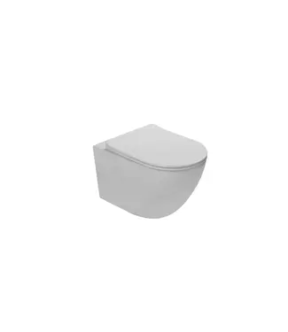 DutchLine Hangtoilet Luccio Glans Wit - excl. wc-bril