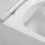 Hangtoilet Luccio Glans Wit - excl. wc-bril