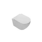 Hangtoilet Luccio Glans Wit - excl. wc-bril