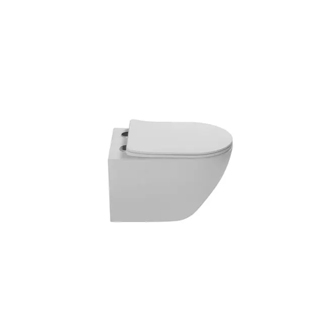 Hangtoilet Luccio Glans Wit - excl. wc-bril