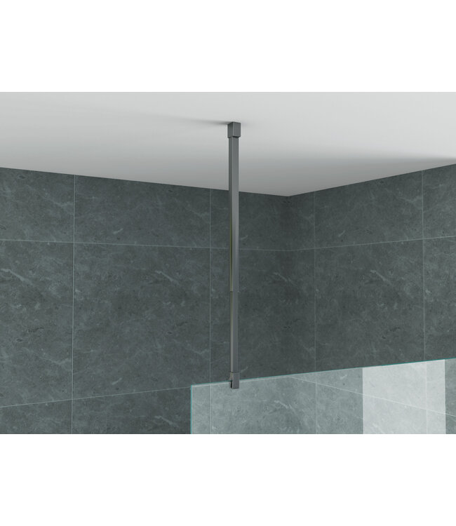 Stabilisatiestang Verstelbare Plafondsteun Gunmetal (43-80 cm)