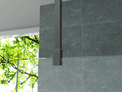 Stabilisatiestang Verstelbare Plafondsteun Gunmetal (43-80 cm)