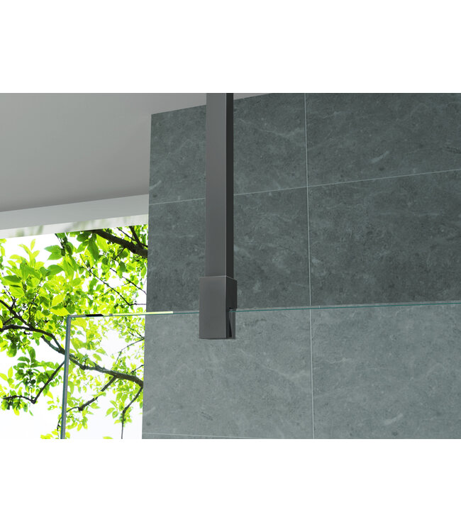 Stabilisatiestang Verstelbare Plafondsteun Gunmetal (43-80 cm)