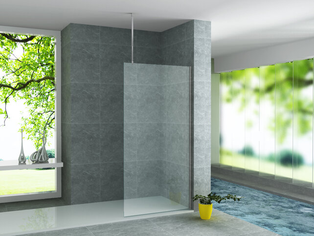 Stabilisatiestang Verstelbare Plafondsteun Chroom (43-80 cm)