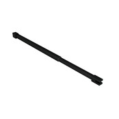 Stabilisatiestang Verstelbare Plafondsteun Mat Zwart (43-80 cm)