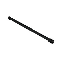 Stabilisatiestang Verstelbare Plafondsteun Mat Zwart (43-80 cm)