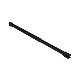 Stabilisatiestang Verstelbare Plafondsteun Mat Zwart (43-80 cm)