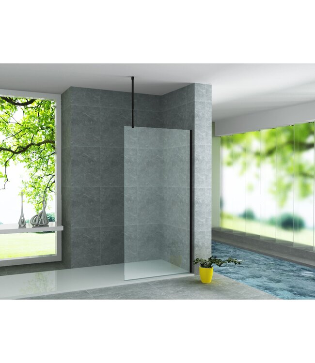 Stabilisatiestang Verstelbare Plafondsteun Mat Zwart (43-80 cm)