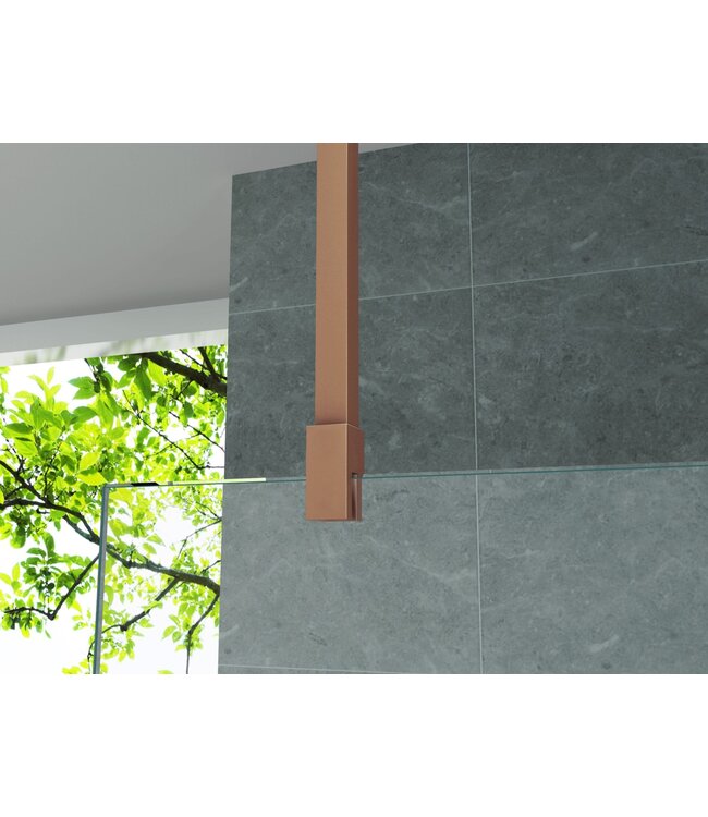 Stabilisatiestang Verstelbare Plafondsteun Geborsteld Koper (43-80 cm)