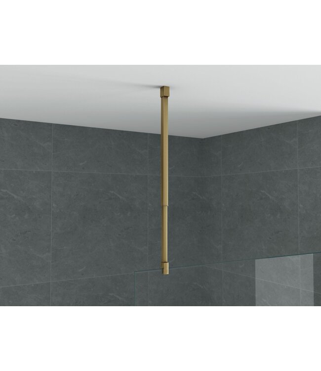 Stabilisatiestang Verstelbare Plafondsteun Geborsteld Goud (43-80 cm)