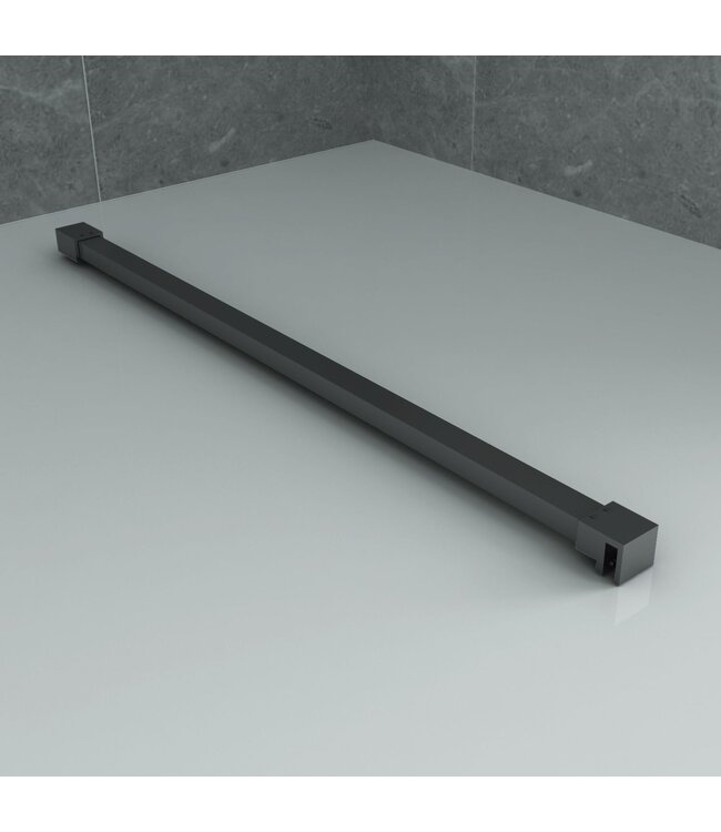 Stabilisatiestang Douchewand Inkortbaar 100cm – Gunmetal