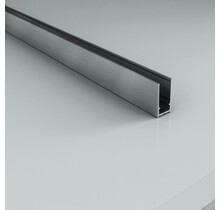 Muurprofiel voor Douchewand RVS 200cm - Geschikt voor 8mm