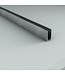 Muurprofiel voor Douchewand RVS 200cm - Geschikt voor 8mm