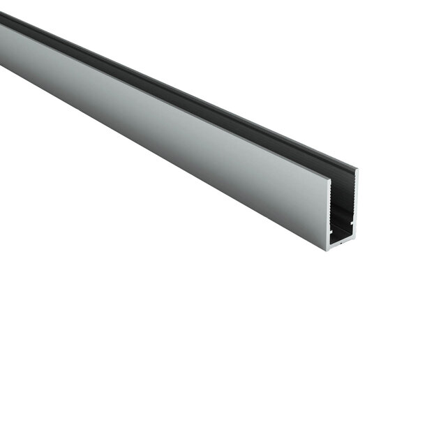 Muurprofiel voor Douchewand Chroom 200cm - Geschikt voor 8mm