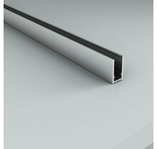 Muurprofiel voor Douchewand Chroom 200cm - Geschikt voor 8mm