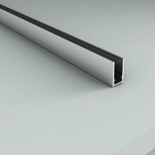 Muurprofiel voor Douchewand Chroom 200cm - Geschikt voor 8mm