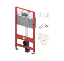 Inbouwreservoir TECEbase ECO Inbouwframe voor Hangtoilet incl. Bedieningspaneel Wit