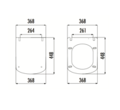 Wc bril Creavit Elegant Slim design Wit  - Softclose Slim toiletzitting - QUICK RELEASE