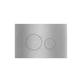 Bedieningspaneel Vega Geborsteld Staal PVD-Gecoat - Geschikt voor Geberit UP320 - 720 inbouwreservoir