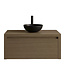 Gliss Design Ares Wastafelonderkast met topblad Corn Silk 60x45x35 cm 1 lade greeploos
