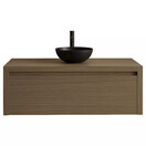 Gliss Design Ares Wastafelonderkast met topblad Corn Silk 100x45x35 cm 1 lade greeploos