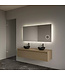 Gliss Design Ares Wastafelonderkast met topblad Corn Silk 120x45x35 cm 2 lades greeploos