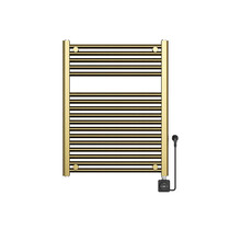 Elektrische Radiator Elara Smart WiFi - 76x60 cm - 400W - Geborsteld Messing PVD