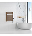 Elektrische Radiator Elara Smart WiFi - 76x60 cm - 400W - Geborsteld Brons koper PVD