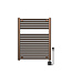Elektrische Radiator Elara Smart WiFi - 76x60 cm - 400W - Geborsteld Brons koper PVD
