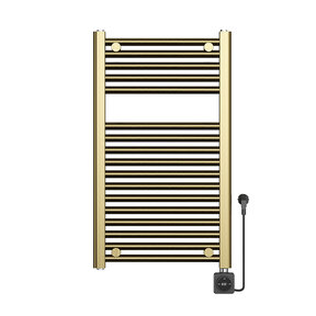 Elektrische Radiator Elara Smart WiFi - 76x45 cm - 400W - Geborsteld Messing PVD