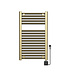 Elektrische Radiator Elara Smart WiFi - 76x45 cm - 400W - Geborsteld Messing PVD