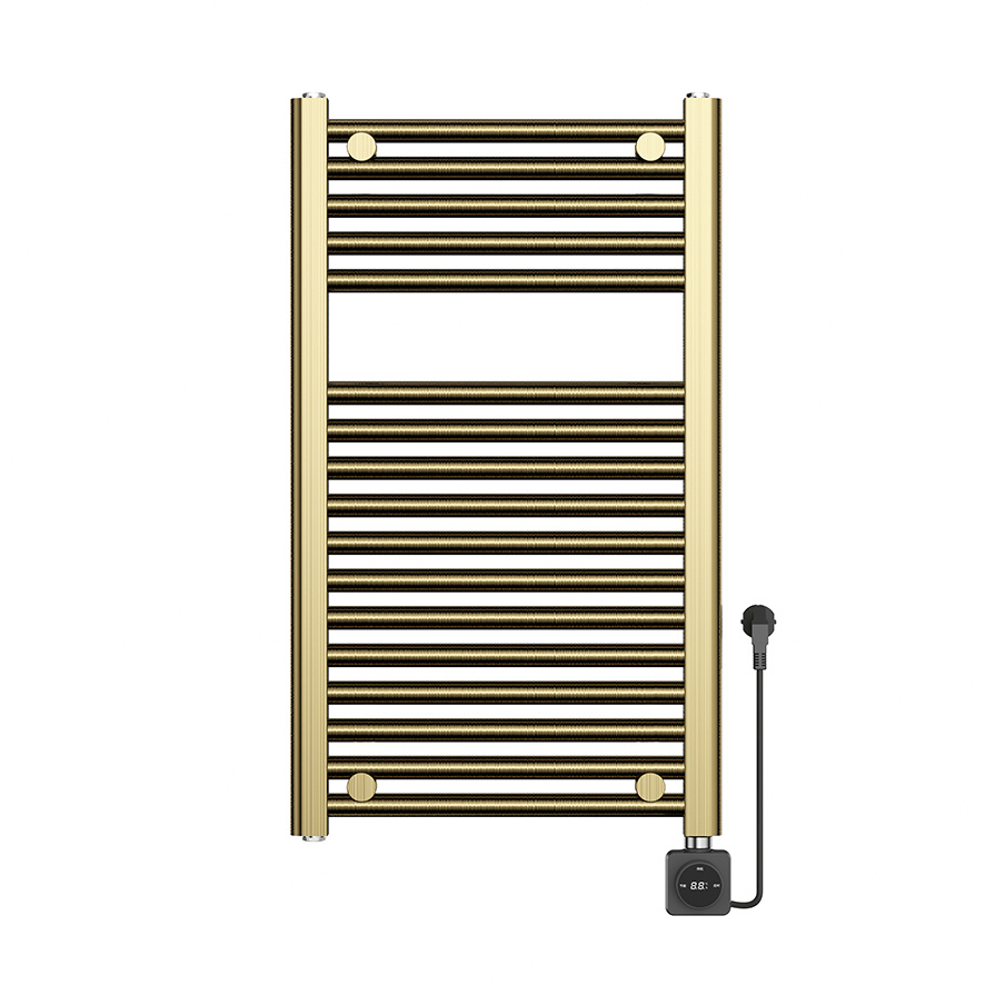 Elektrische Rol Radiator Elektrische Radiator Geborsteld Messing (400W) - Elara Smart WiFi 76x4 ...