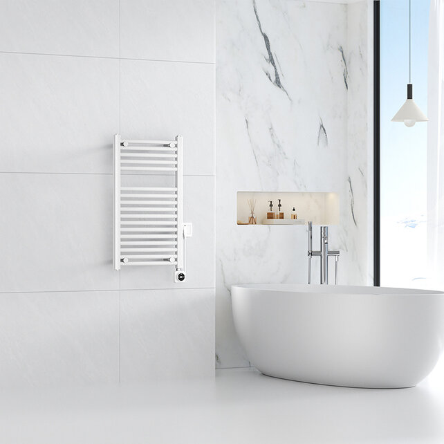 Elektrische Radiator Elara Smart WiFi - 76x45 cm - 400W - Glans Wit