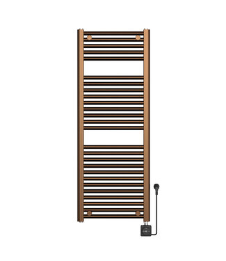 Wiesbaden Elektrische Radiator Elara Smart WiFi - 118x45 cm - 700W - Brons Koper PVD