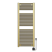 Elektrische Radiator Elara Smart WiFi - 118x45 cm - 700W - Geborsteld Messing PVD