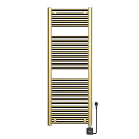 Elektrische Radiator Elara Smart WiFi - 118x45 cm - 700W - Geborsteld Messing PVD