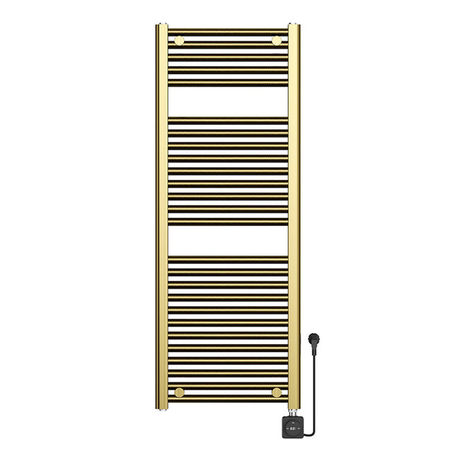 Elektrische Radiator Elara Smart WiFi - 118x45 cm - 700W - Geborsteld Messing PVD