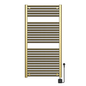 Elektrische Radiator Elara Smart WiFi - 118x60 cm - 700W - Geborsteld Messing PVD