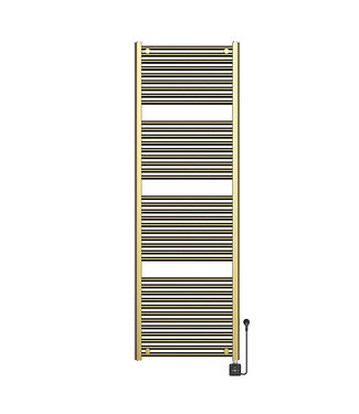 Wiesbaden Elektrische Radiator Elara Smart WiFi - 182x60 cm - 1000W - Geborsteld Messing - PVD