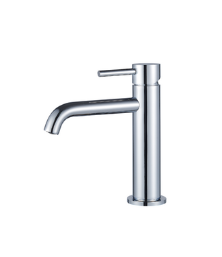 SANI-SUPPLY Wastafelkraan Slimline Laag – Chroom